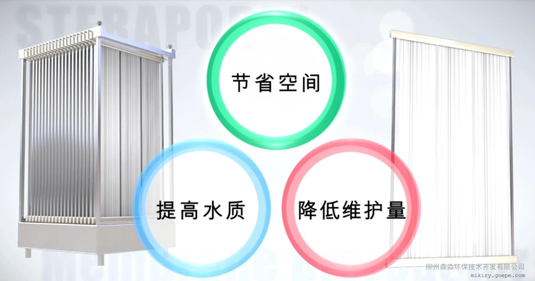 進口先進技術材料 工業廢水處理 廠家品質保證 抗拉耐腐蝕不斷絲|三菱化學中空纖維MBR膜-廣西森淼環??萍加邢薰? style= 廣西養豬污水浸沒式處理設備