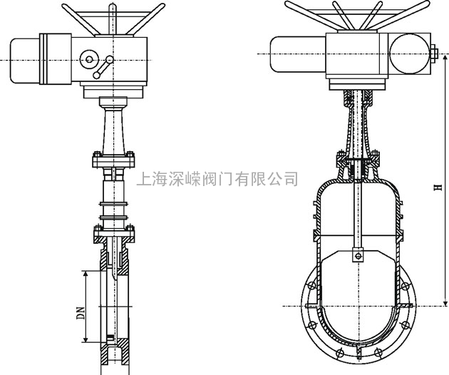 刀型闸阀的安装注意事项