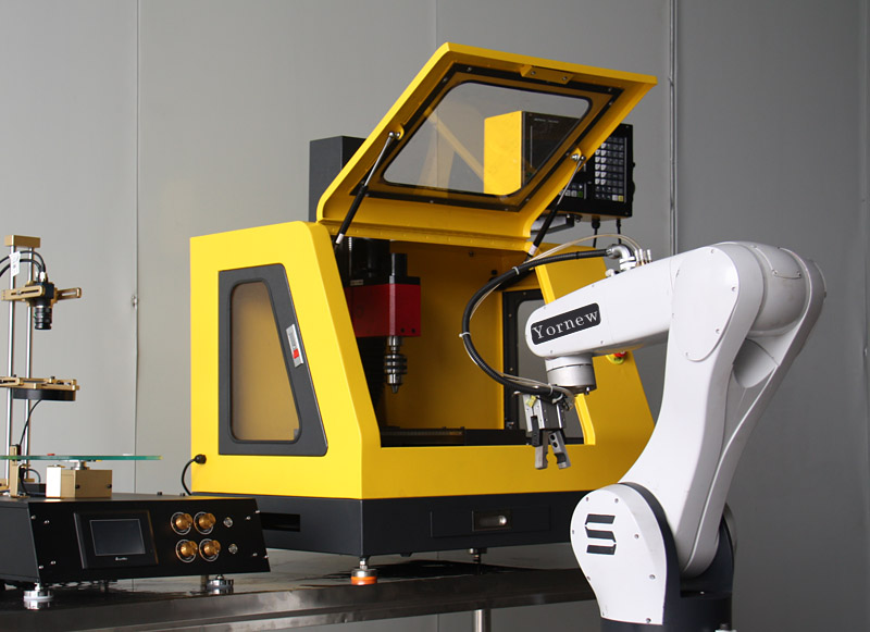 工业机器人上下料实训台 机器人教学平台 机器人教学