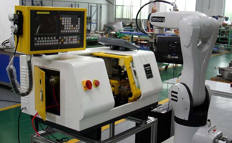 工业机器人上下料实训台 机器人教学平台 机器