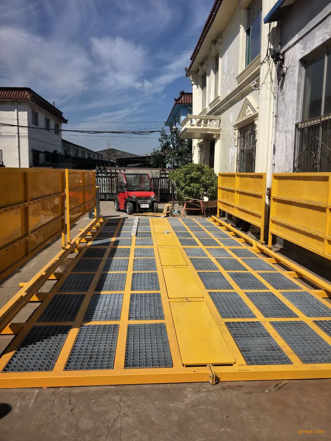 宿迁洁凯工地洗车台尺寸定做 工程洗车机质保一年