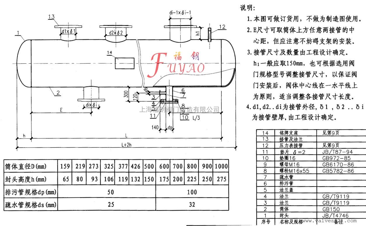 大型分集水器-分水集水器-供暖专用分集水装置