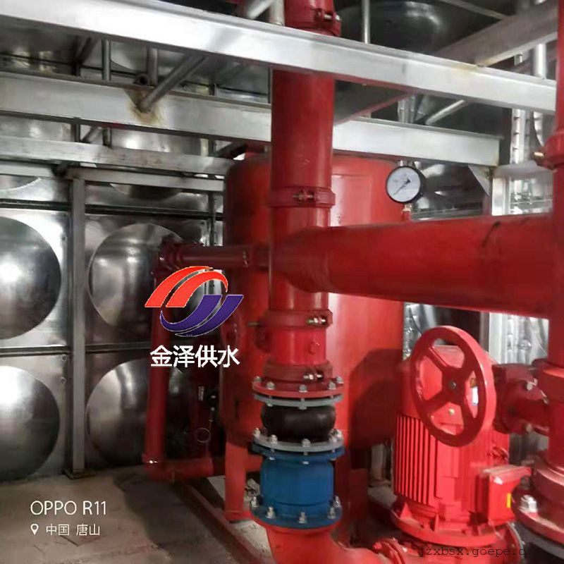 地埋式消防水箱标准安装过程图解 金泽 18x10x3