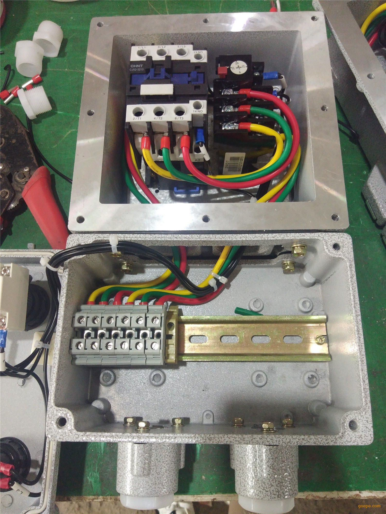 2.2kw搅拌机防爆磁力启动器
