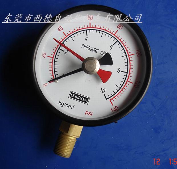 双指针压力表,记忆型压力表