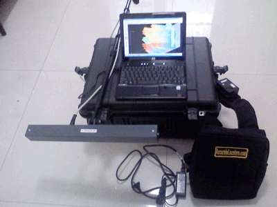 双容式可视探地雷达 地下管线探测仪 地下金属