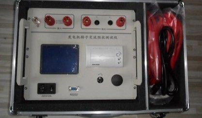 绝缘测试仪 上海贡颠电气设备有限公司 产品展示 发电机交流阻抗测试
