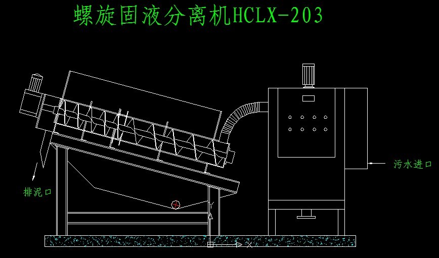 螺旋固液分离机