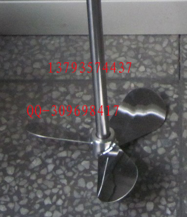 加工304 316不锈钢叶片/搅拌杆/叶浆/叶轮/搅拌机配件图片