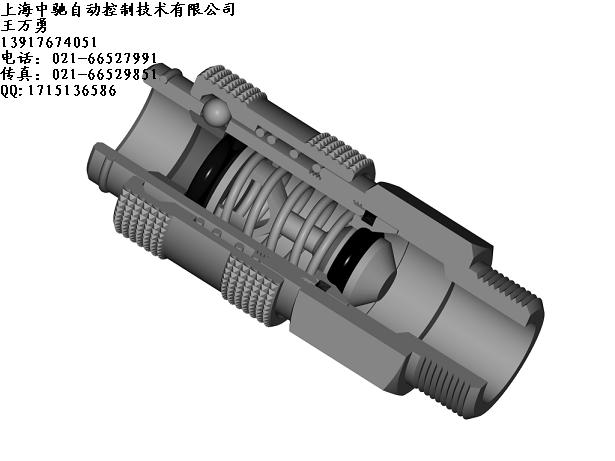 matic 气动接头 >> c.matic带旋紧螺母接头【结构图】 c.