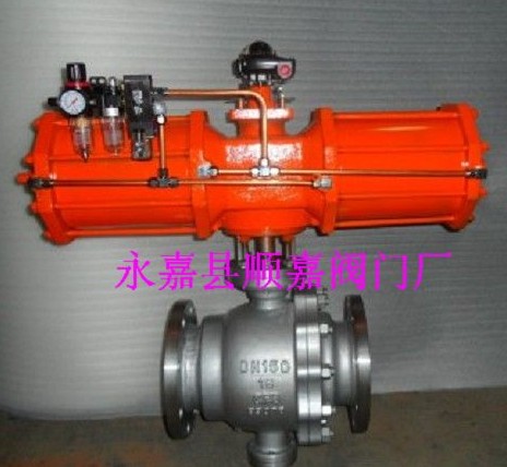 气动球阀 气动快速切断球阀 Q641F-16C-球阀