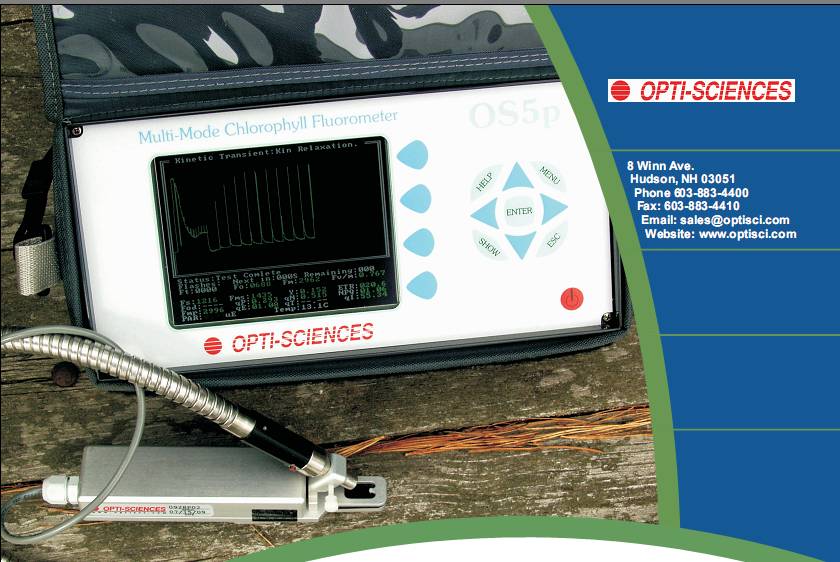 os5p脉冲调制式叶绿; os-5p便携式脉冲调制叶绿素荧光仪