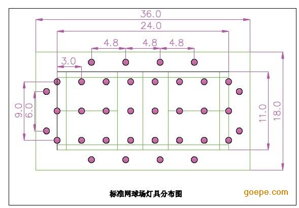 灯具布置平面图