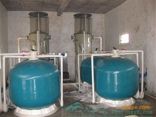 顶出过滤沙缸过滤器沙滤罐-过滤沙缸