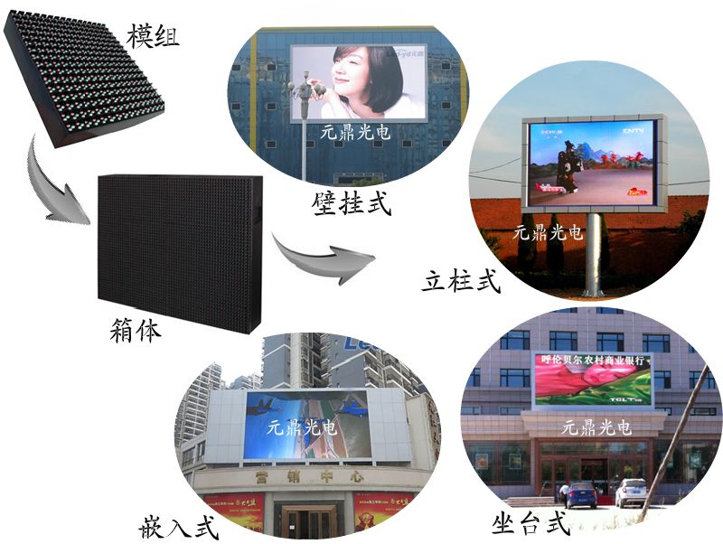 产品展示 led户外全彩显示屏 > 柳州led户外广告彩屏安装厂家   安装