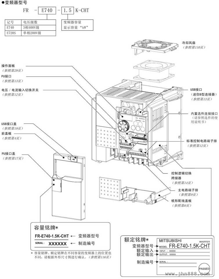 三菱FR-E740变频器维修 深圳三菱变频器报警