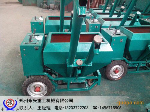 蛋鸡手推式电动喂料机,鸡用上料机-电动喂料机