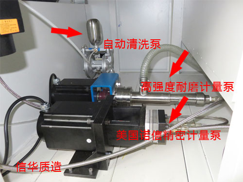 电路板灌胶机计量泵与清洗泵