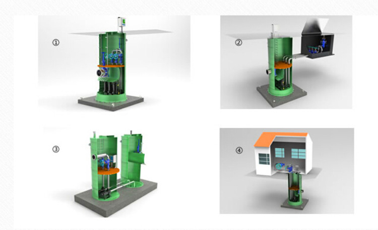 一体化预制污水提升泵站_盐城金泽给水设备有限公司