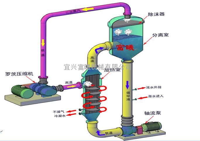 强制循环蒸发器_强制循环蒸发器设计_mvr强制循环蒸发器