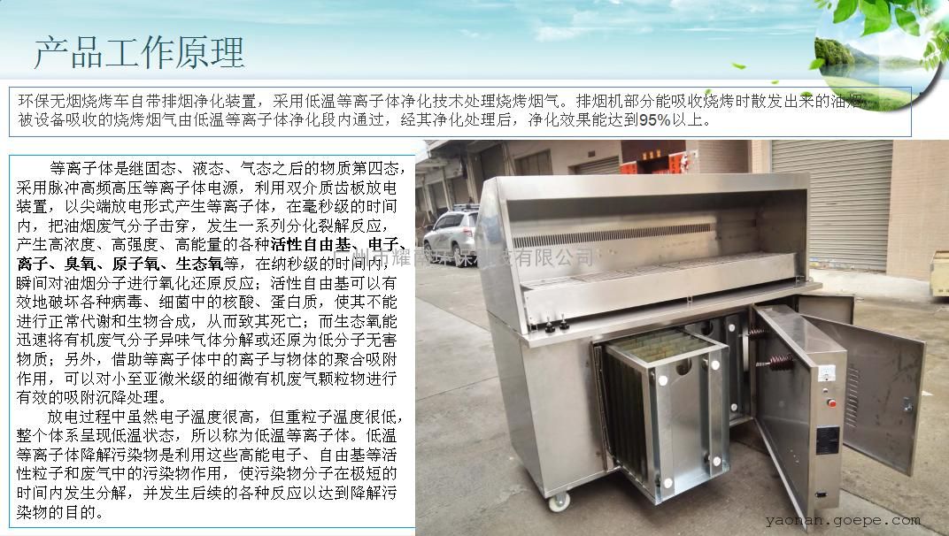 无烟烧烤机 自带油烟处理系统无烟烧烤机 厂家