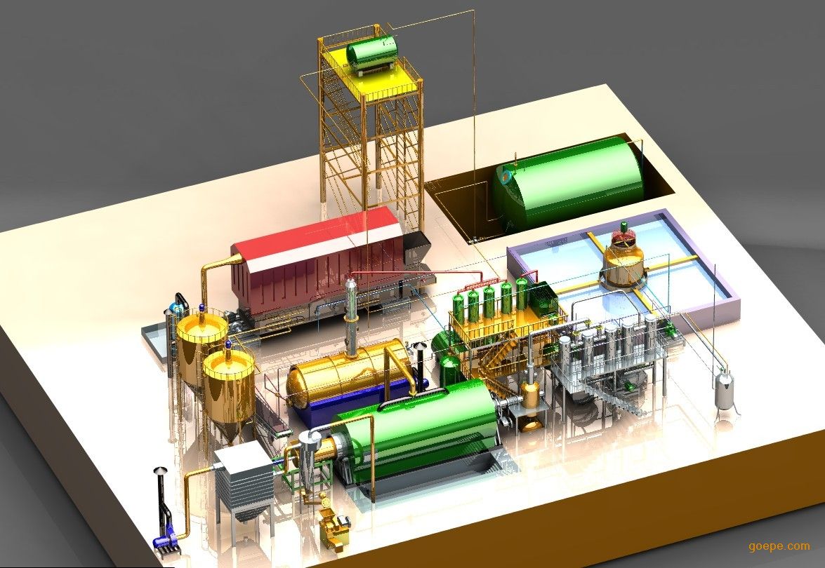 四海废塑料废轮胎炼,油提炼燃料油,小型炼油设备lj-12 - 谷瀑(goepe.