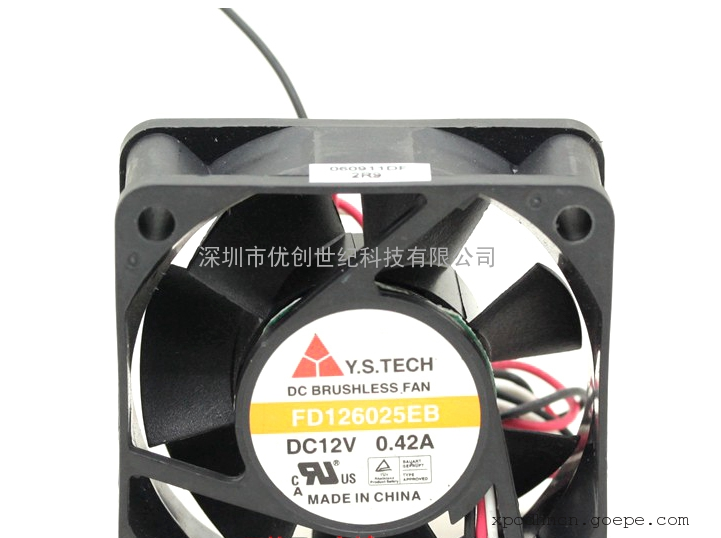 ԪɽY.S.TECH FD126025EB 0.42A 6025 6cm 12V ߵ˫