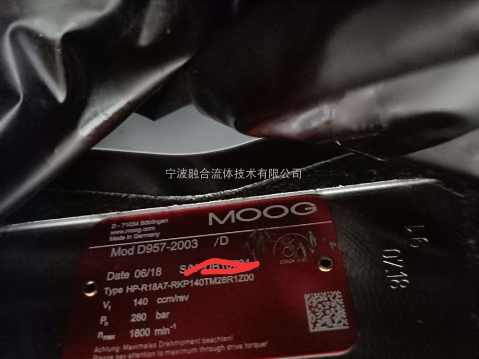 MOOG  D957-2001-10 ԭװ һʮ