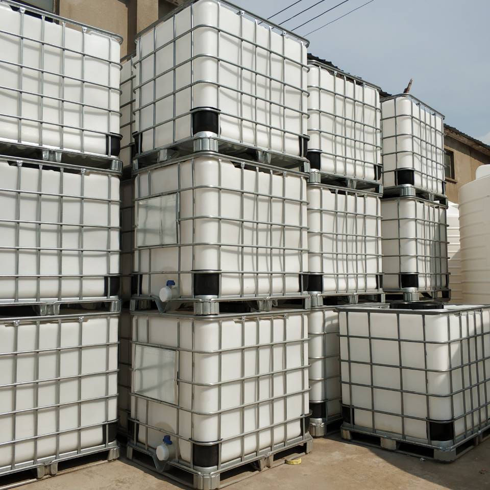 1吨方形塑料桶1000l液体农化工包装桶耐腐蚀塑料吨桶厂家直销