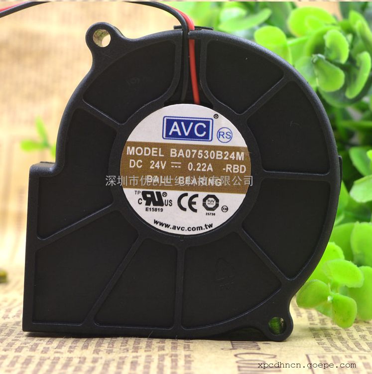 AVC 7530 7.5CM 24V 0.22A BA07530B24M Ĺķɢȷ