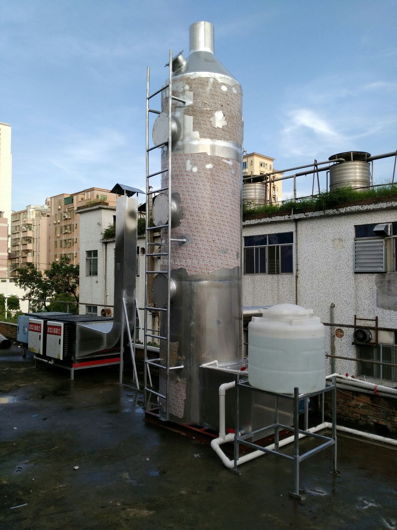 发电机尾气治理