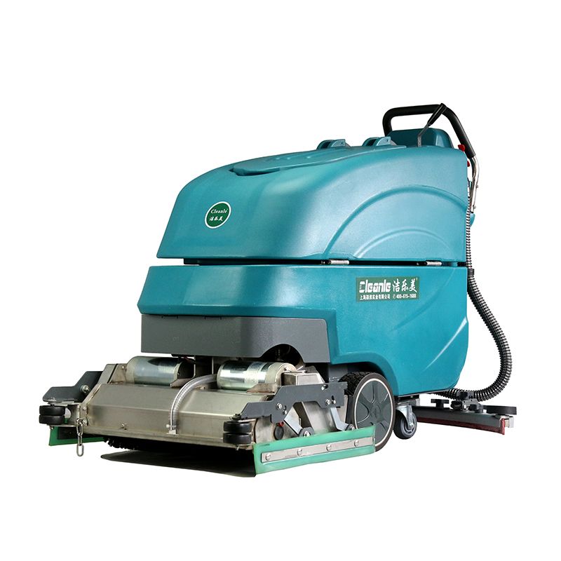 大型工厂仓库车间用手推式洗扫一体机 洗地扫地吸尘一体机滚刷式