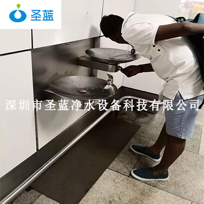嵌入式车站户外饮水台
