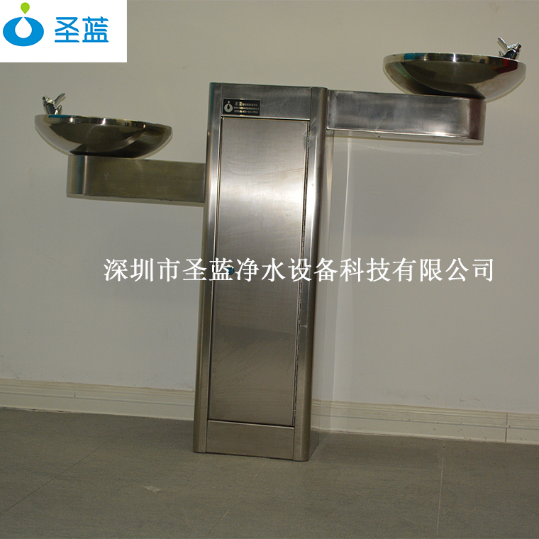 高低双盆户外公共饮水台