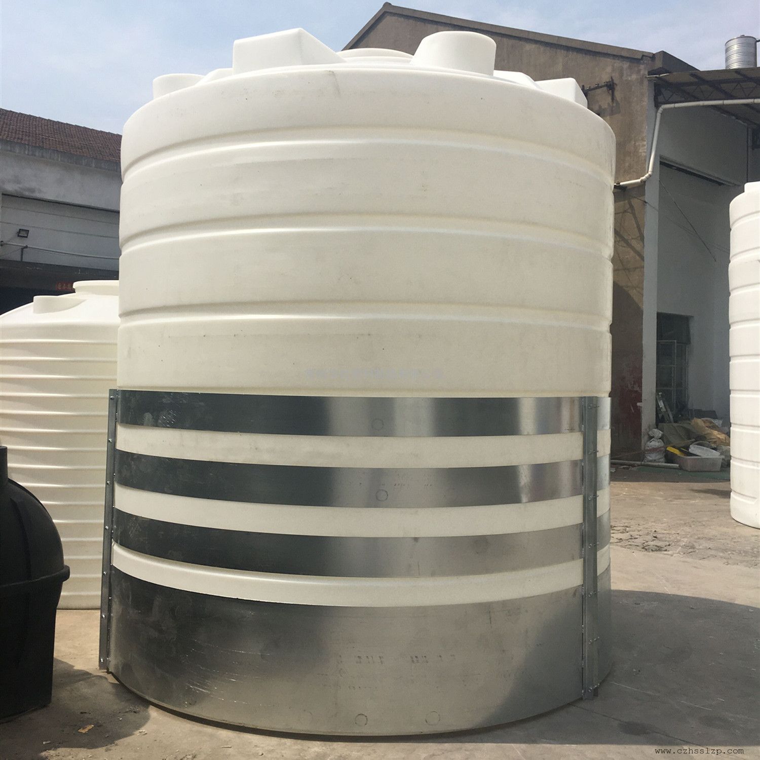 华社20T耐酸碱塑料储罐食品环保无毒水箱污水处理循环水塔20000L