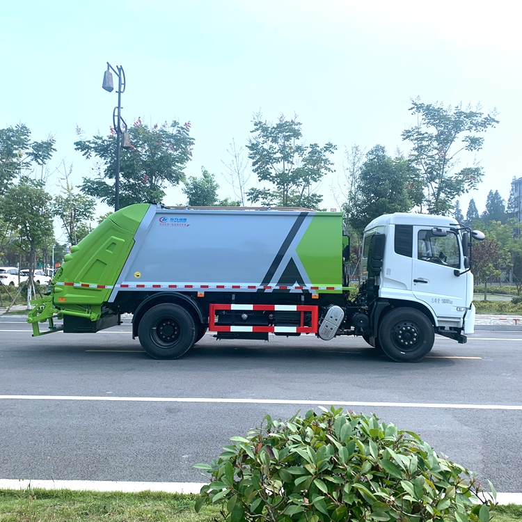 东风天锦国六10吨压缩垃圾车程力威CLWDF