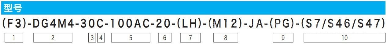 东京计器TOKYOKEIKI小通径换向电磁阀DG4M4-36B-24DC-20-JA-PG