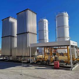 百亚制造拌合站天然气供气设备 LNG气化减压撬装设备RTQ/2500