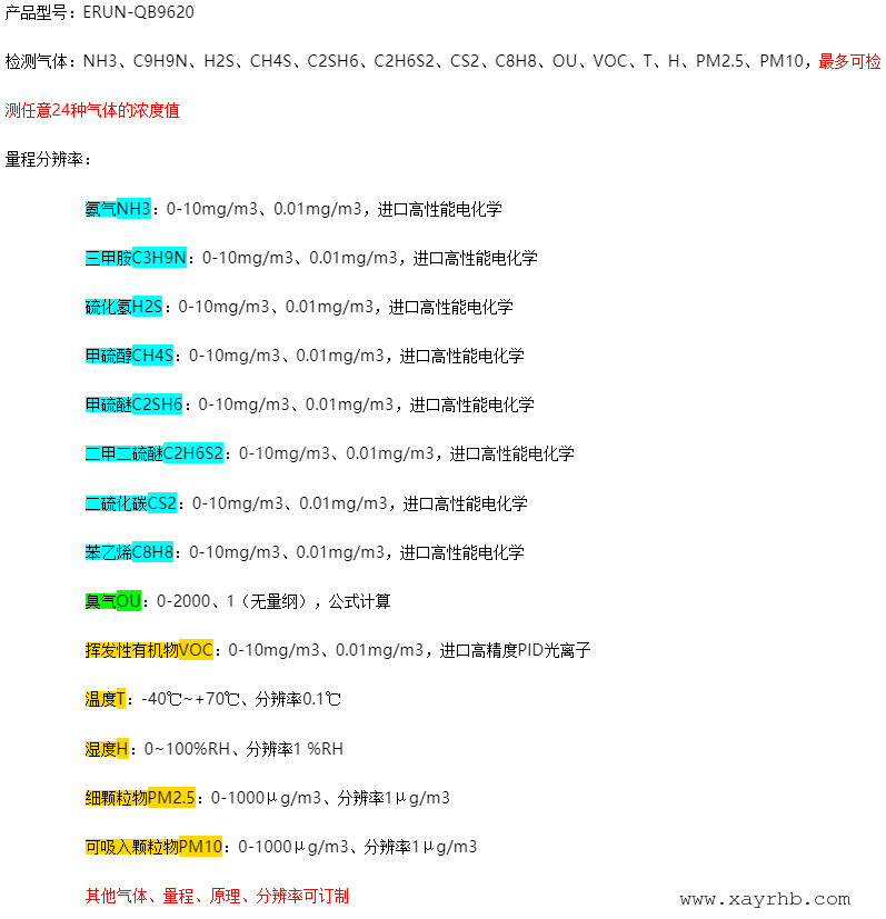 恶臭污染物检测仪器