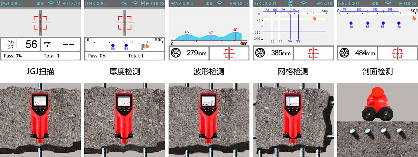 CX-GY71一體式鋼筋掃描儀