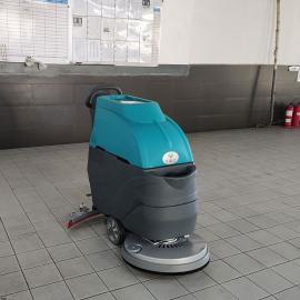 涿州手推式洗地机 电动拖地机 商用超市擦地机