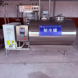 盛众机械牛奶制冷罐 保鲜储存运输罐 羊奶驼奶马奶冷却罐500L
