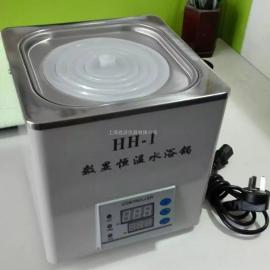 HH-1电热恒温水浴锅，单孔一次成型水浴锅