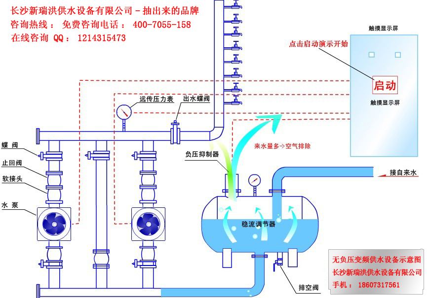 赣州自动供水设备,江西供水设备-新瑞洪